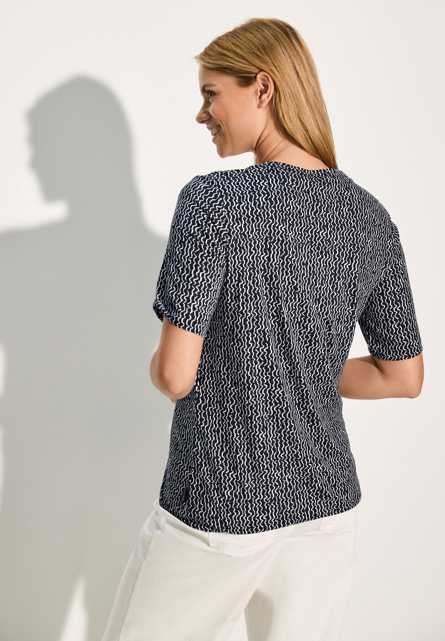 Cecil Damen Tunikashirt blau