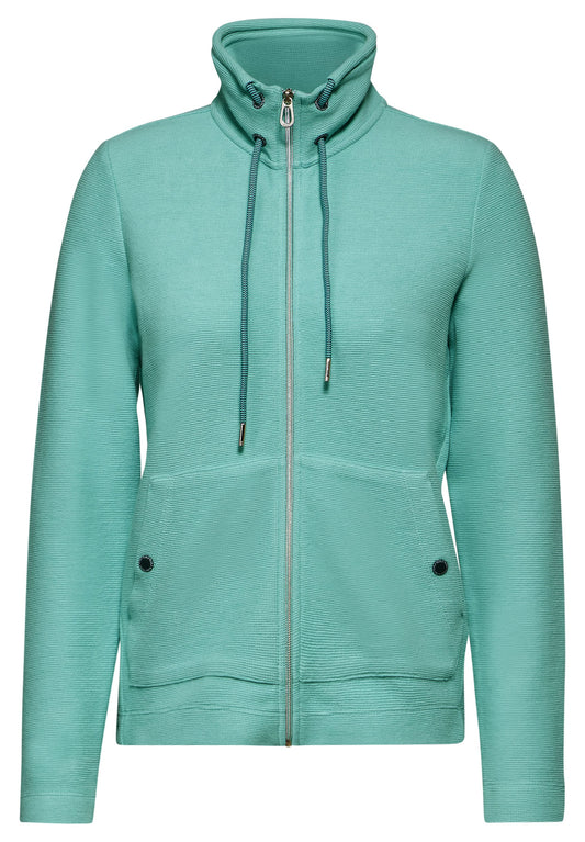 Cecil Damen Sweatjacke XXL grün