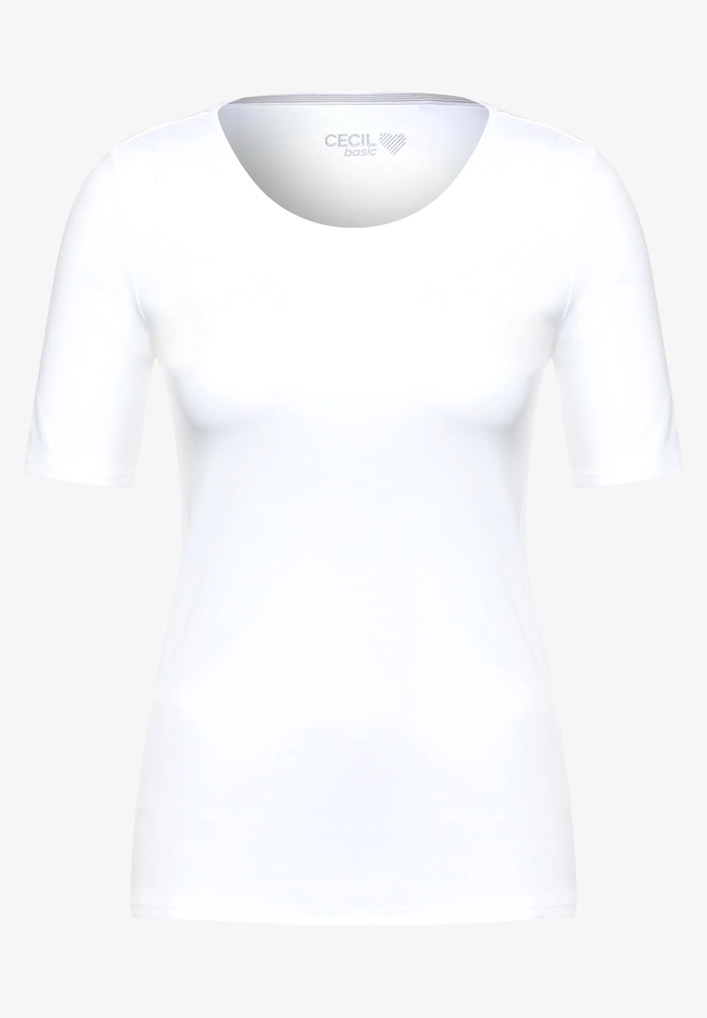 Cecil – Cecil Damen T-Shirt in Unifarbe