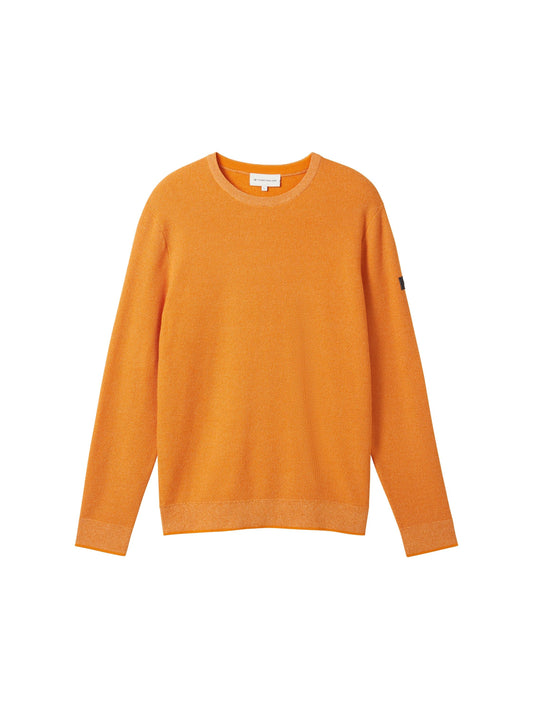 Tom Tailor Herren Pullover XXXL orange