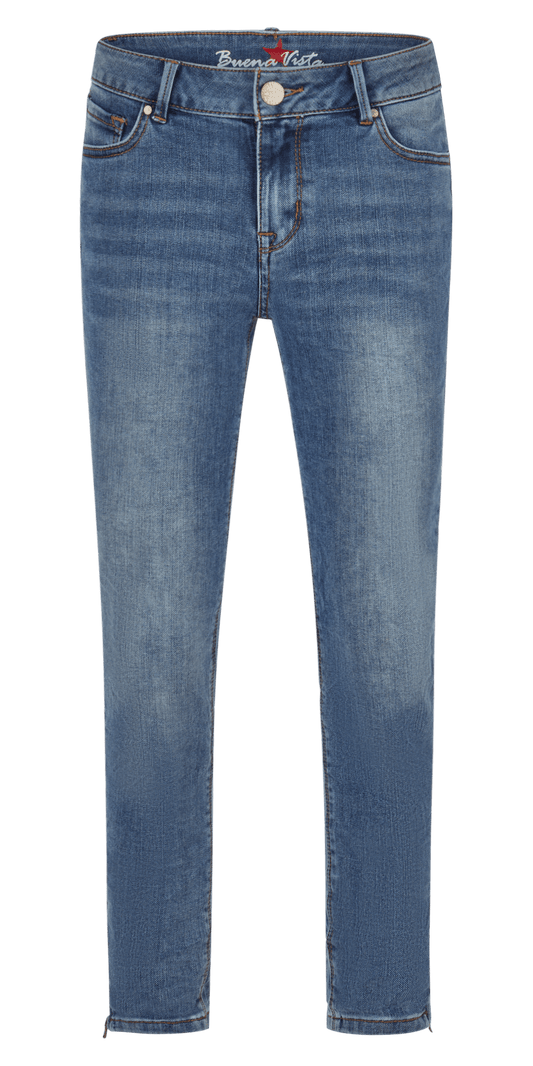 Buena Vista Damen Jeans Italy V 7/8 stretch denim - Jaacks Fashion