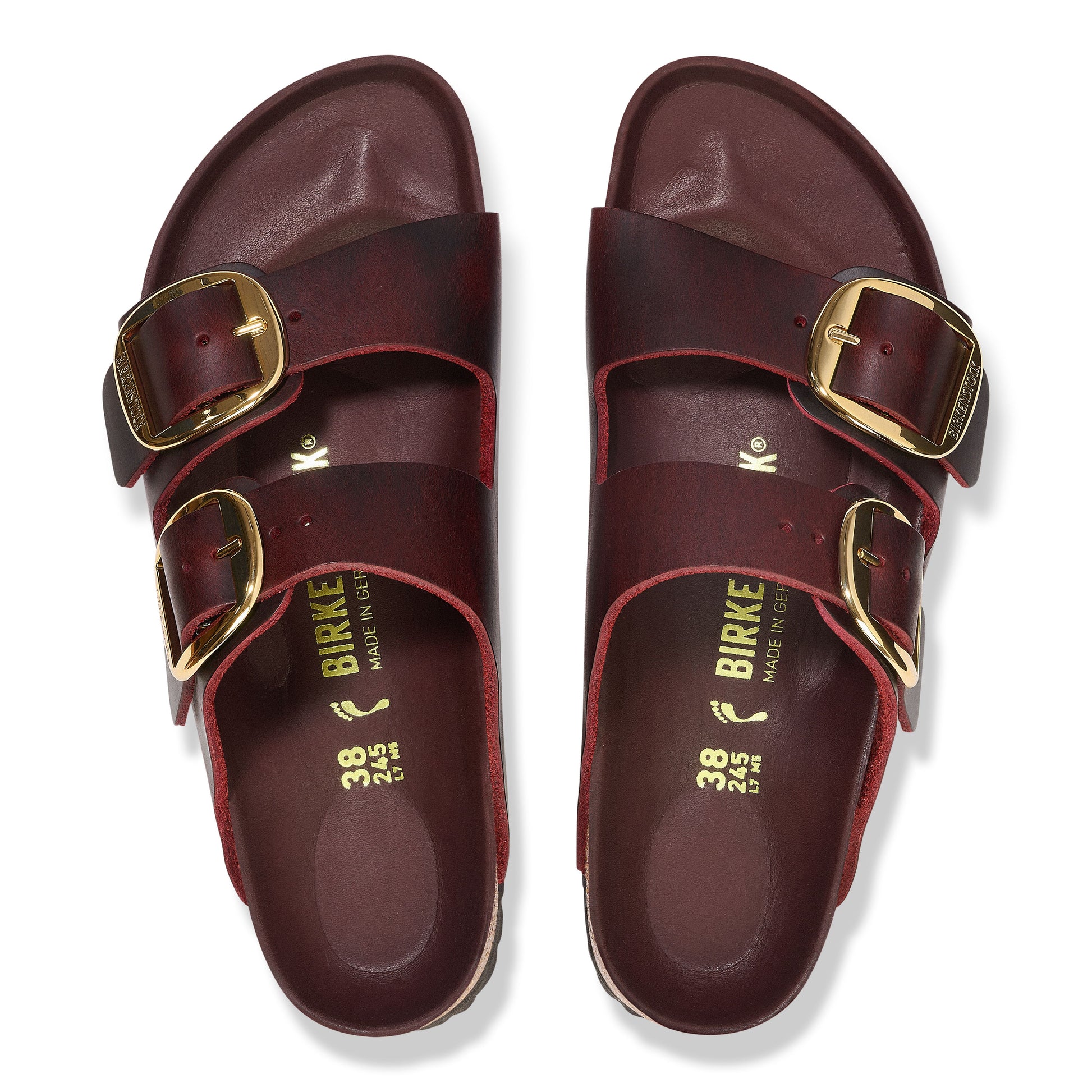 Birkenstock Damen Schuh Arizona Big Buckle LEOI rot