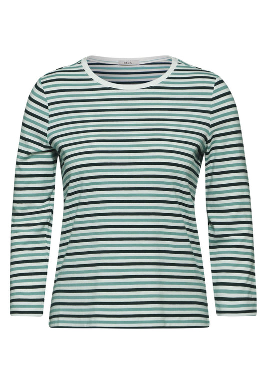 Cecil Damen Shirt XXL blau