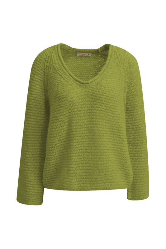 Smith&Soul Damen Pullover grün