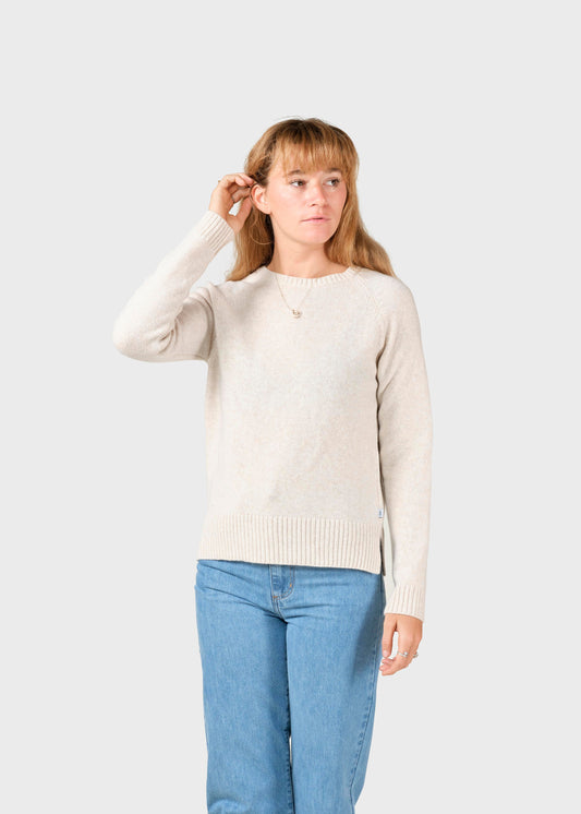 Klitmöller Nina Knit Damen Pullover in Braun