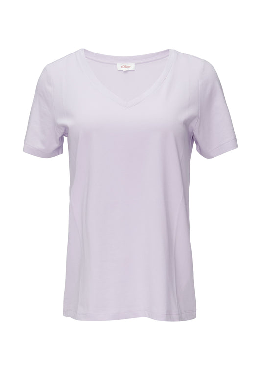 s.Oliver Damen T-Shirt violett