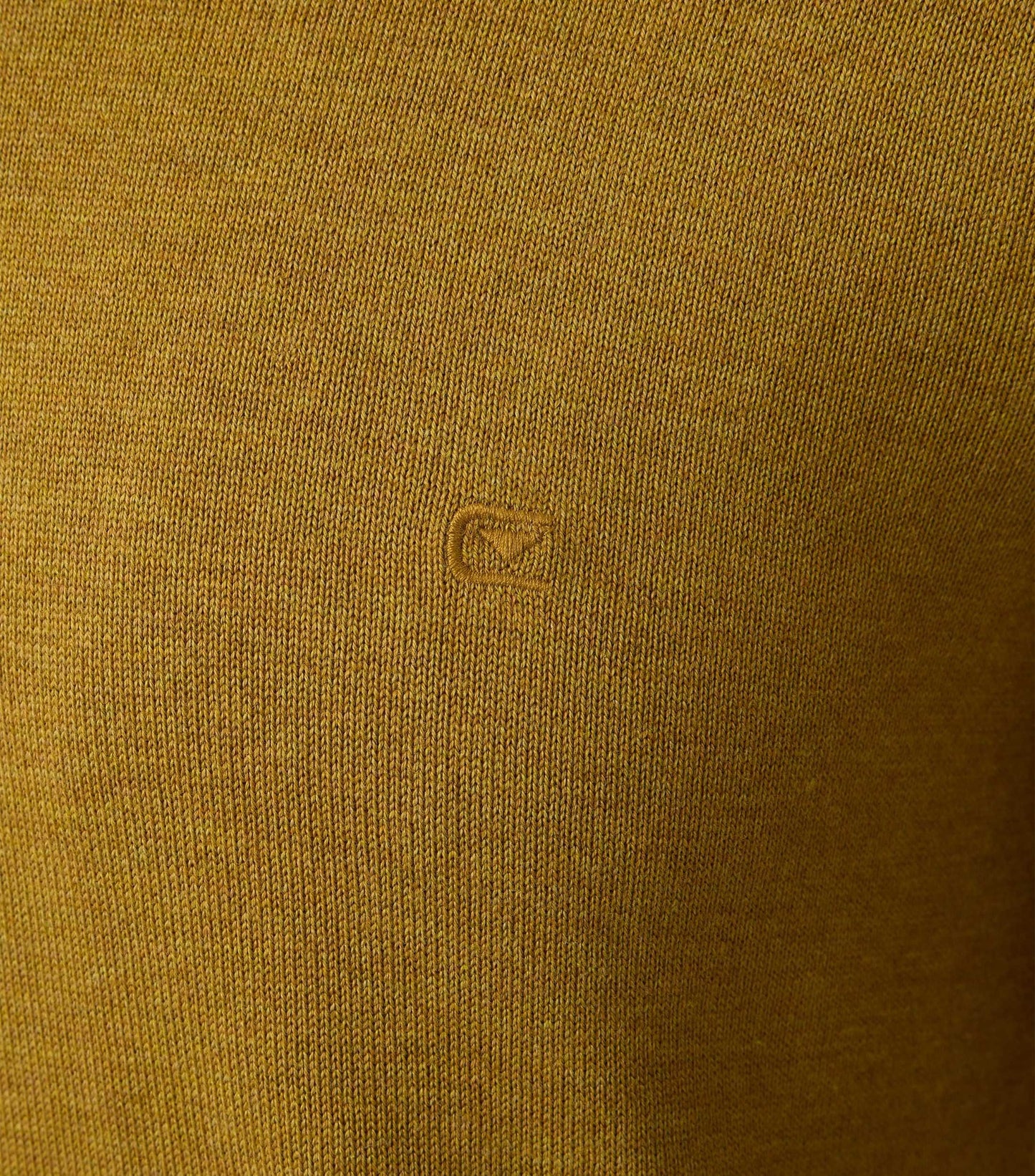 Casa Moda Herren Pullover mit V-Ausschnitt uni gelb