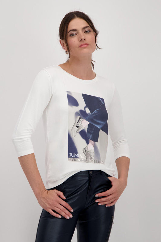 Monari Damen Shirt weiß
