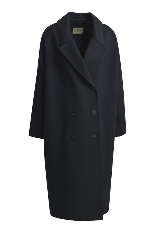 Smith&Soul Damen Wollmantel schwarz