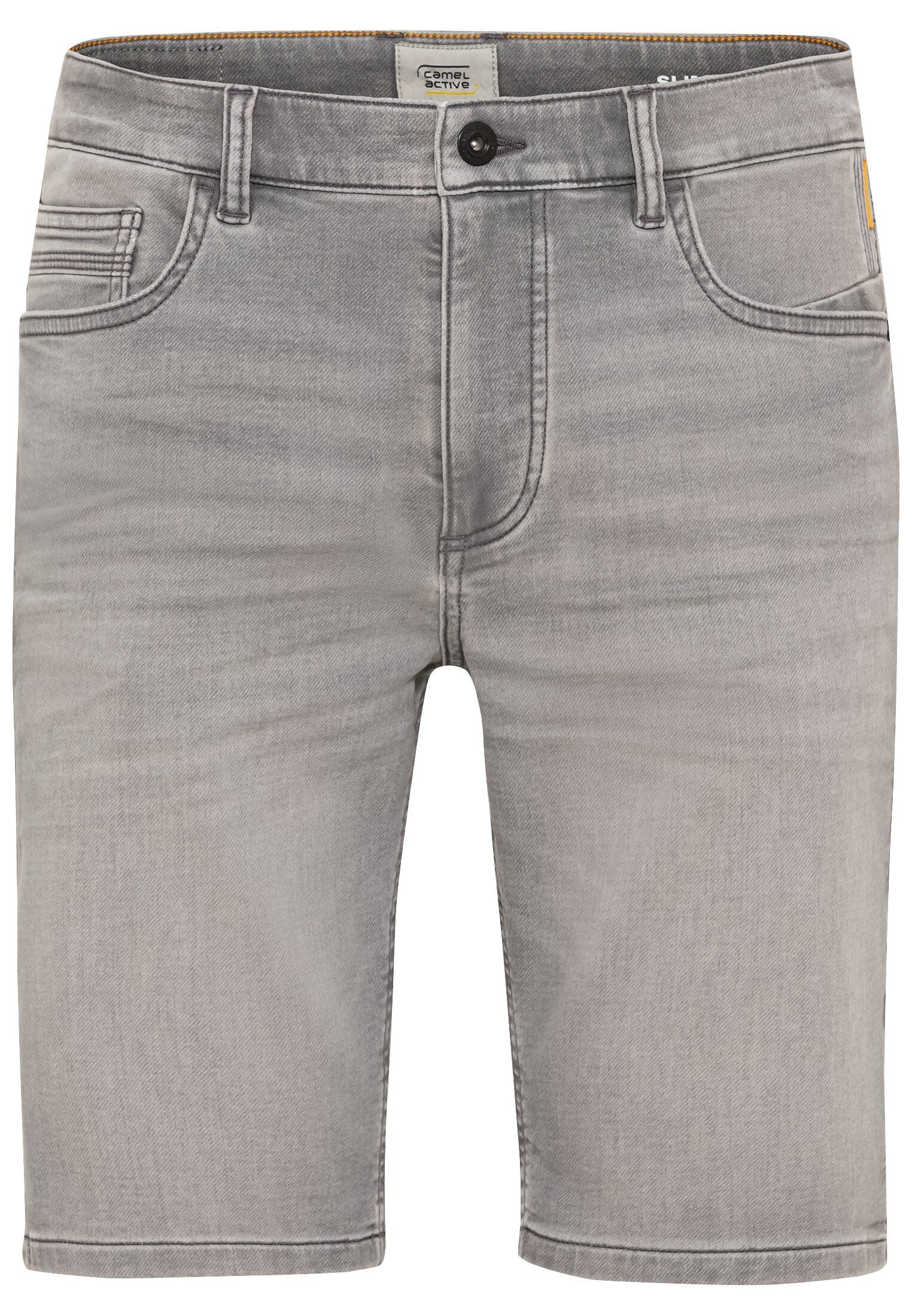 Camel Active fleXXXactive® Herren Shorts Slim Fit 40IN grau