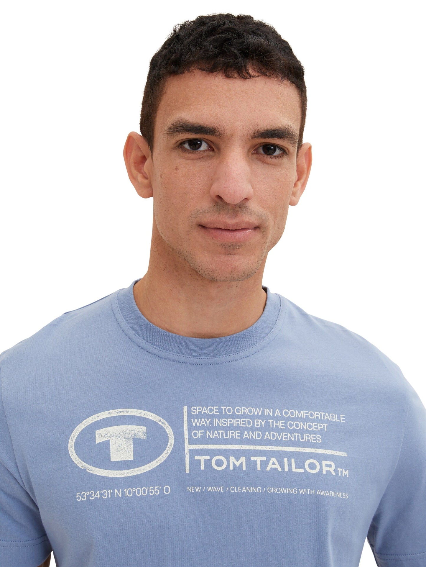 Tom Tailor Herren T-Shirt mit Print