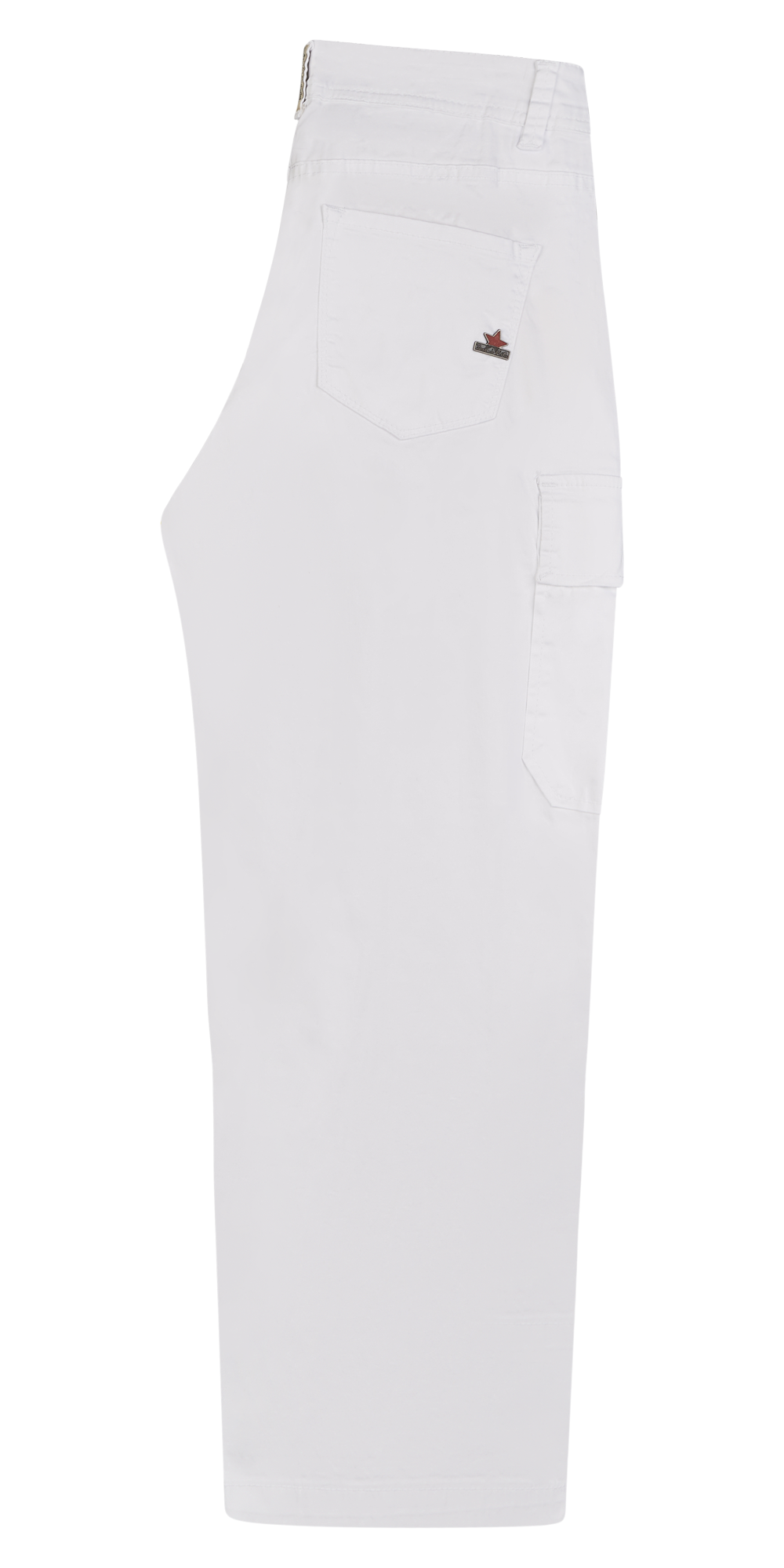 Buena Vista Stoffhose Loose Cargo stretch twill in weiß weiß
