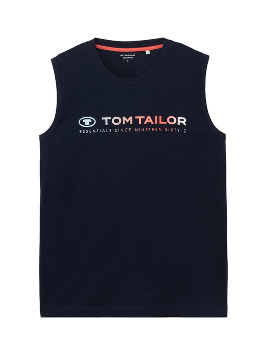 Tom Tailor Herren Tanktop XXXL blau