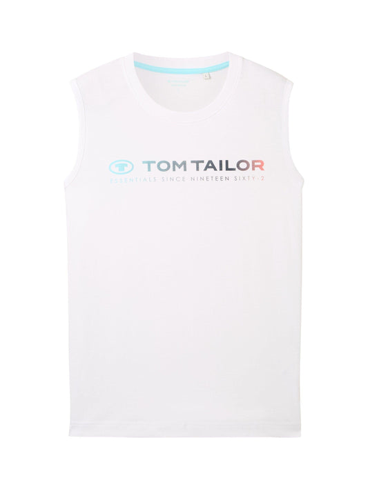 Tom Tailor Herren Tanktop XXXL weiß