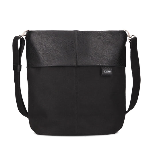 Zwei Damen Tasche schwarz
