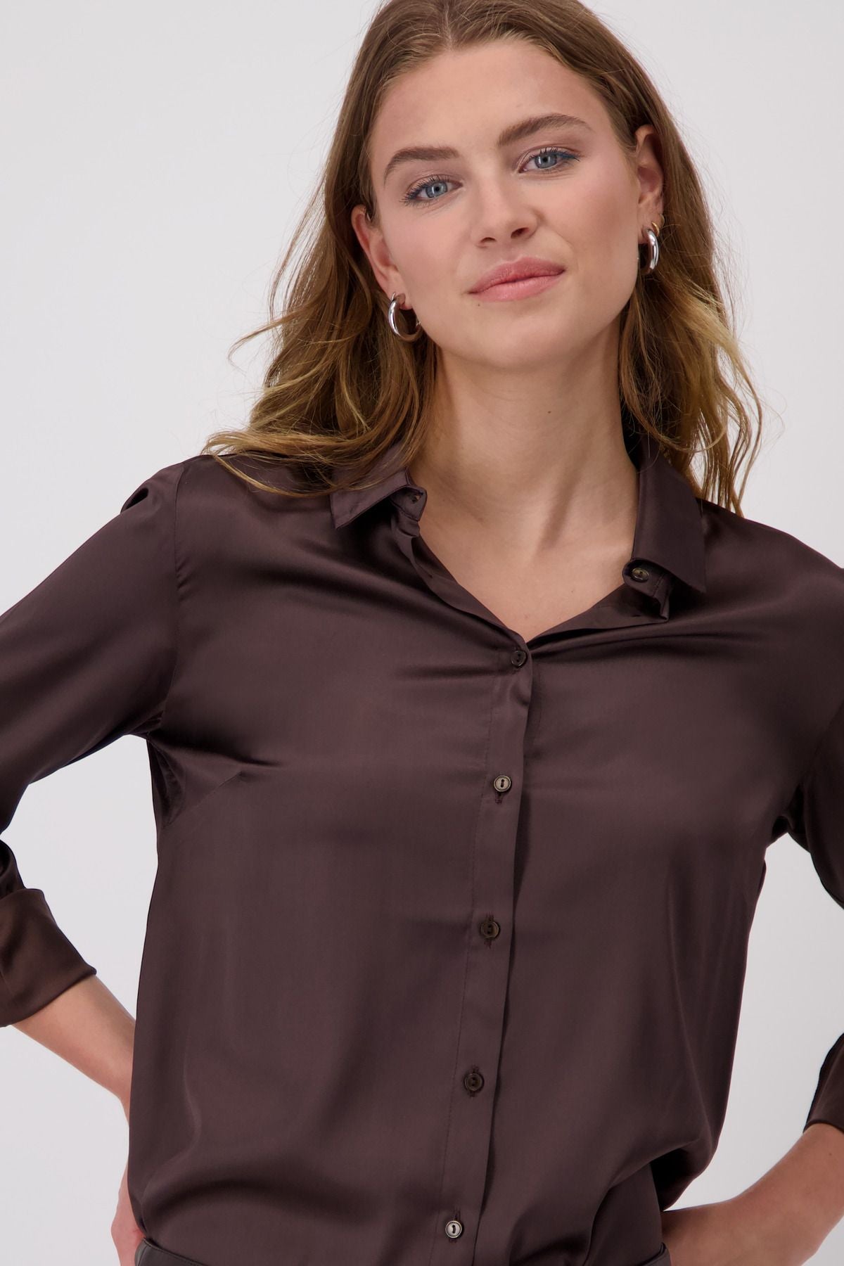 Monari – Monari Damen Satin-Bluse