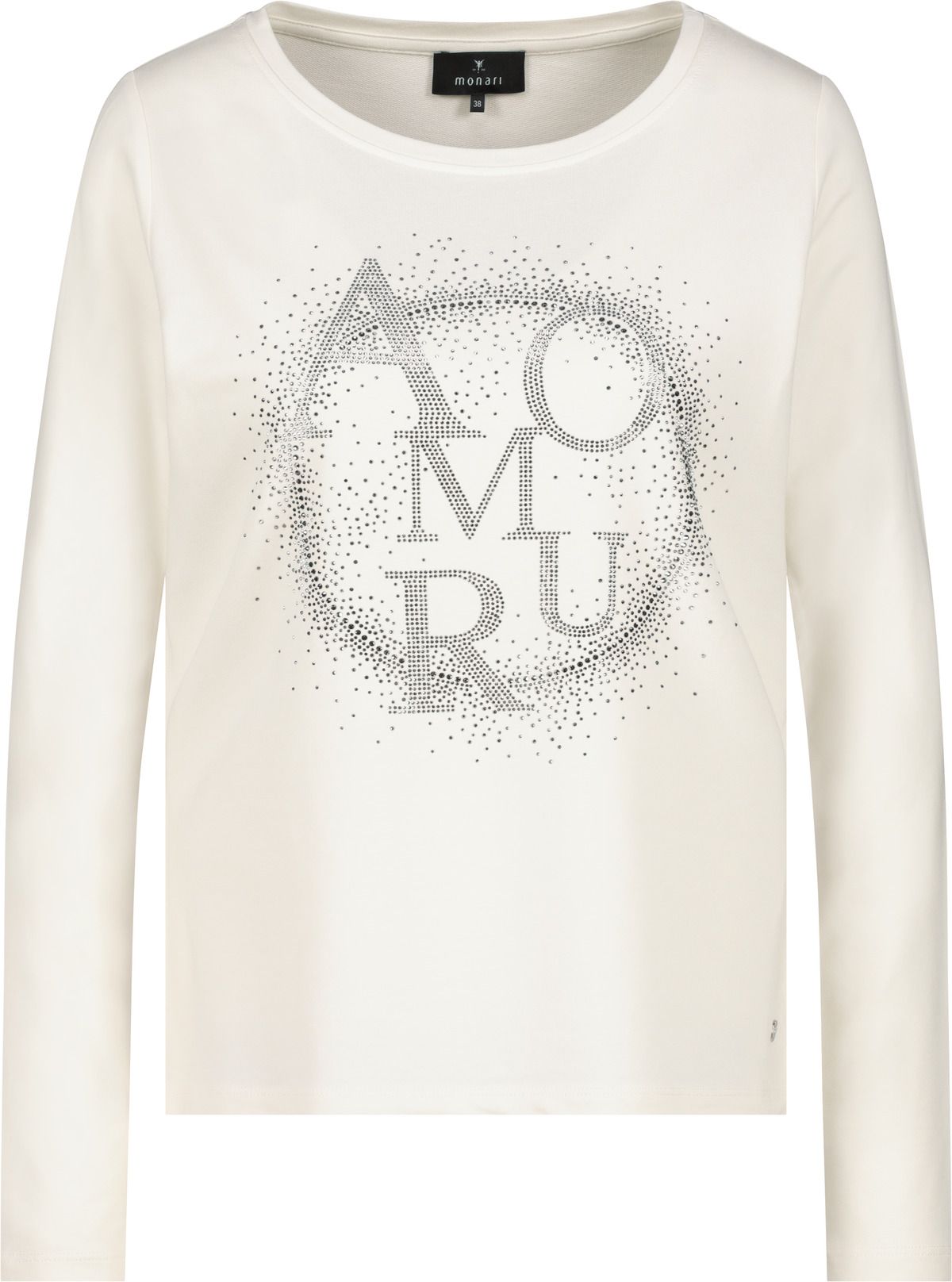 Monari Damen Langarmshirt beige
