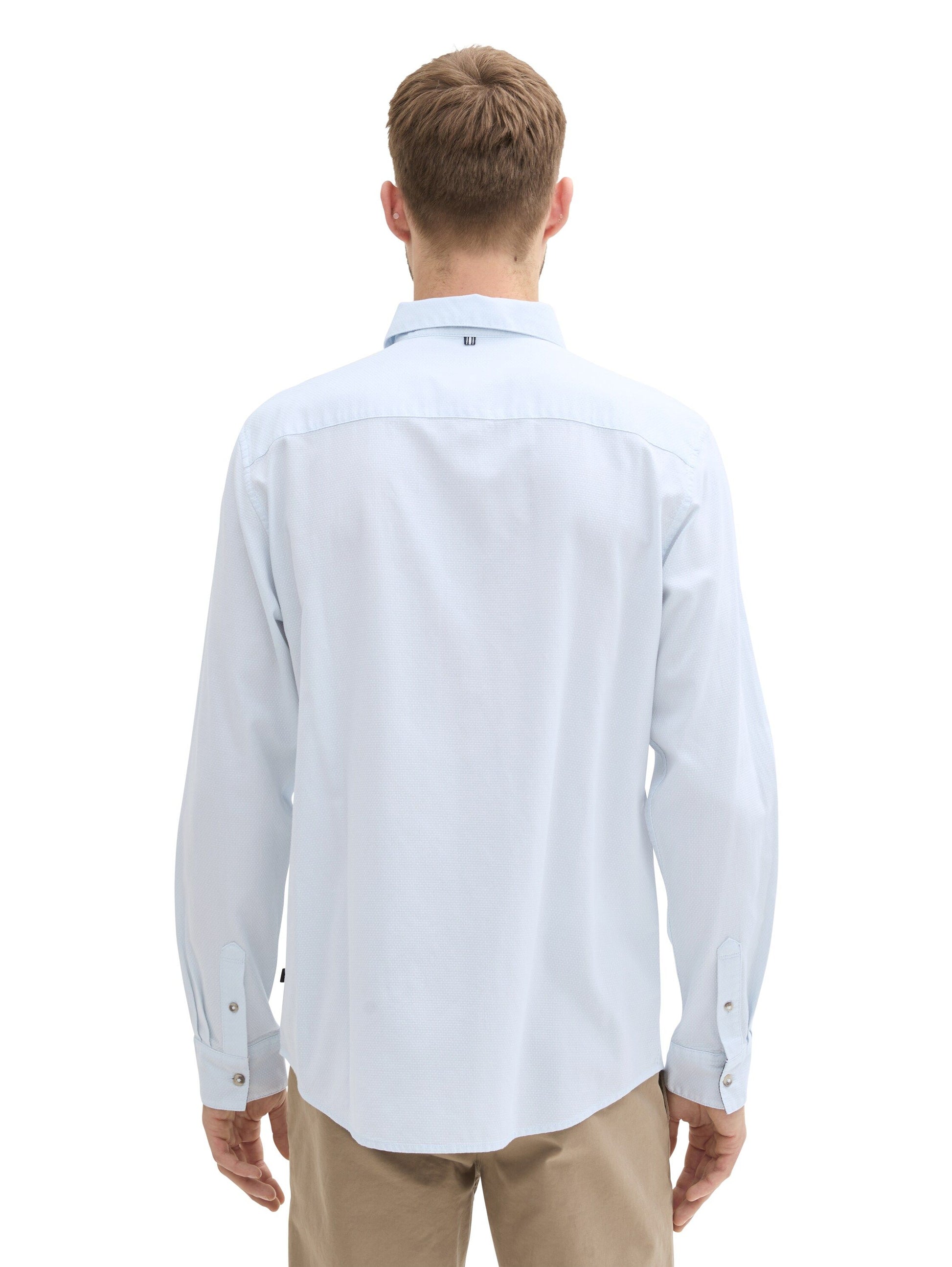 Tom Tailor Herren Hemd blau