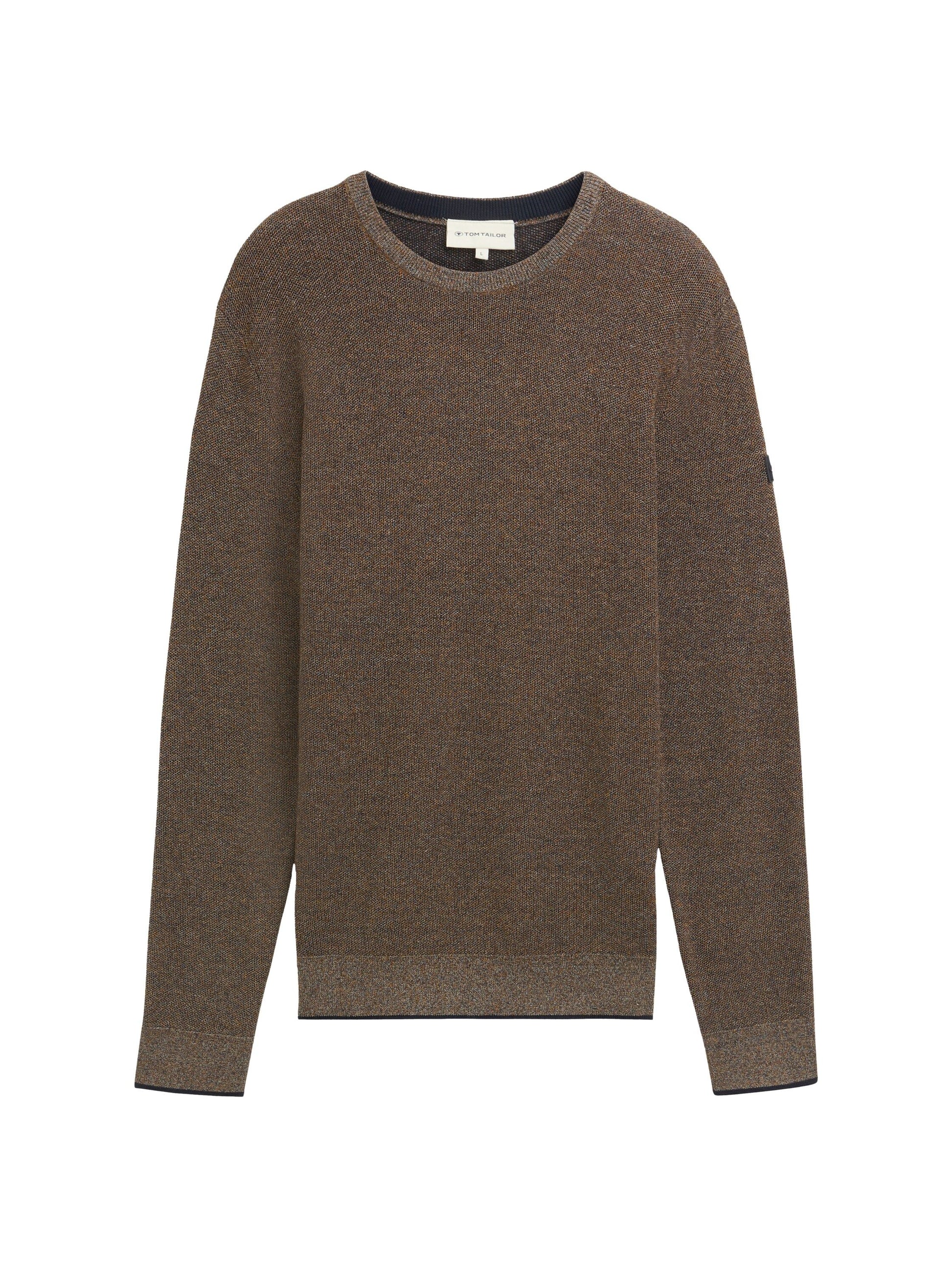 Tom Tailor Herren Pullover blau