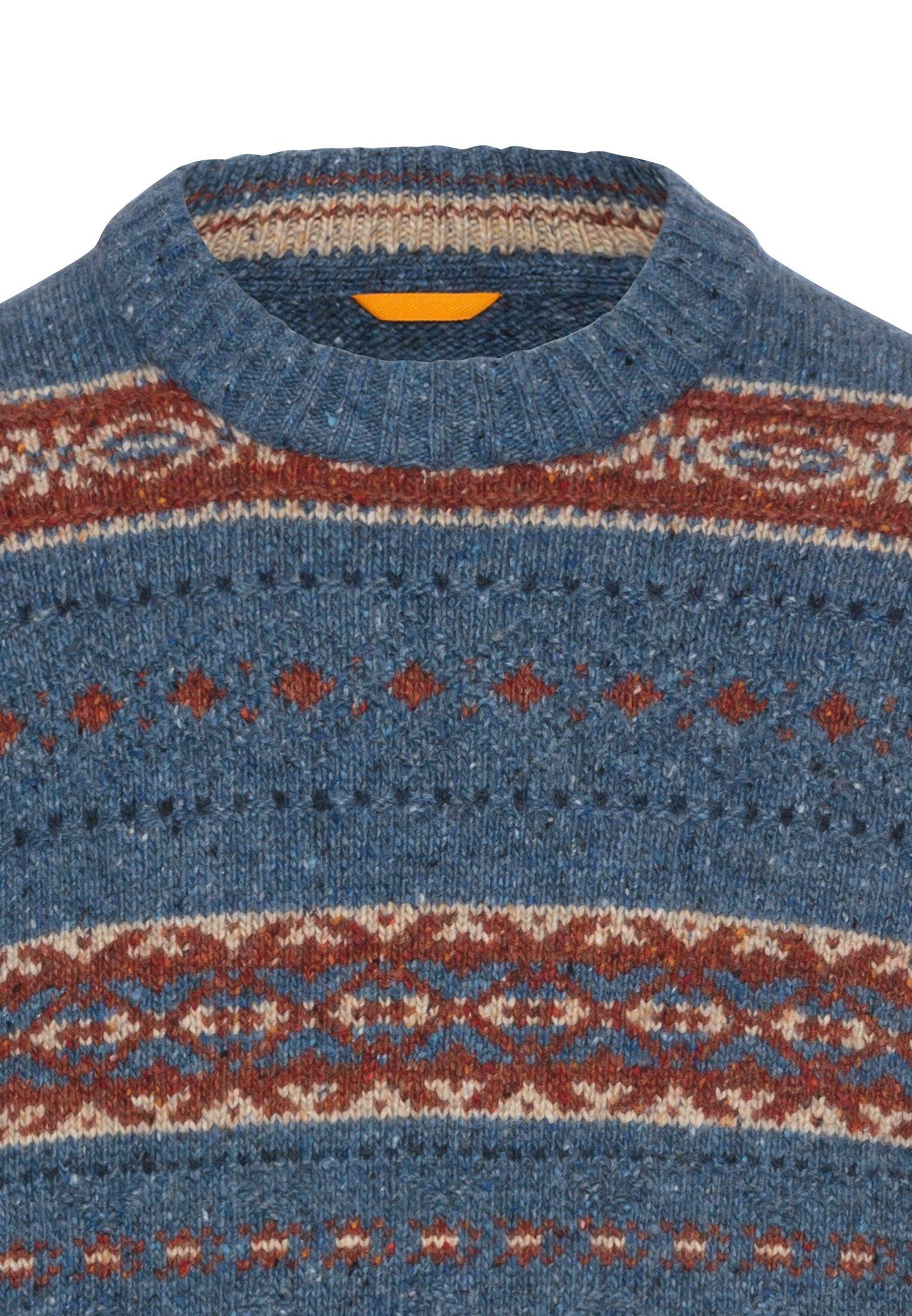 Camel Active Herren Pullover Rundhals blau