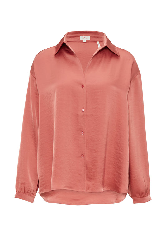 s. Oliver Damen Bluse orange