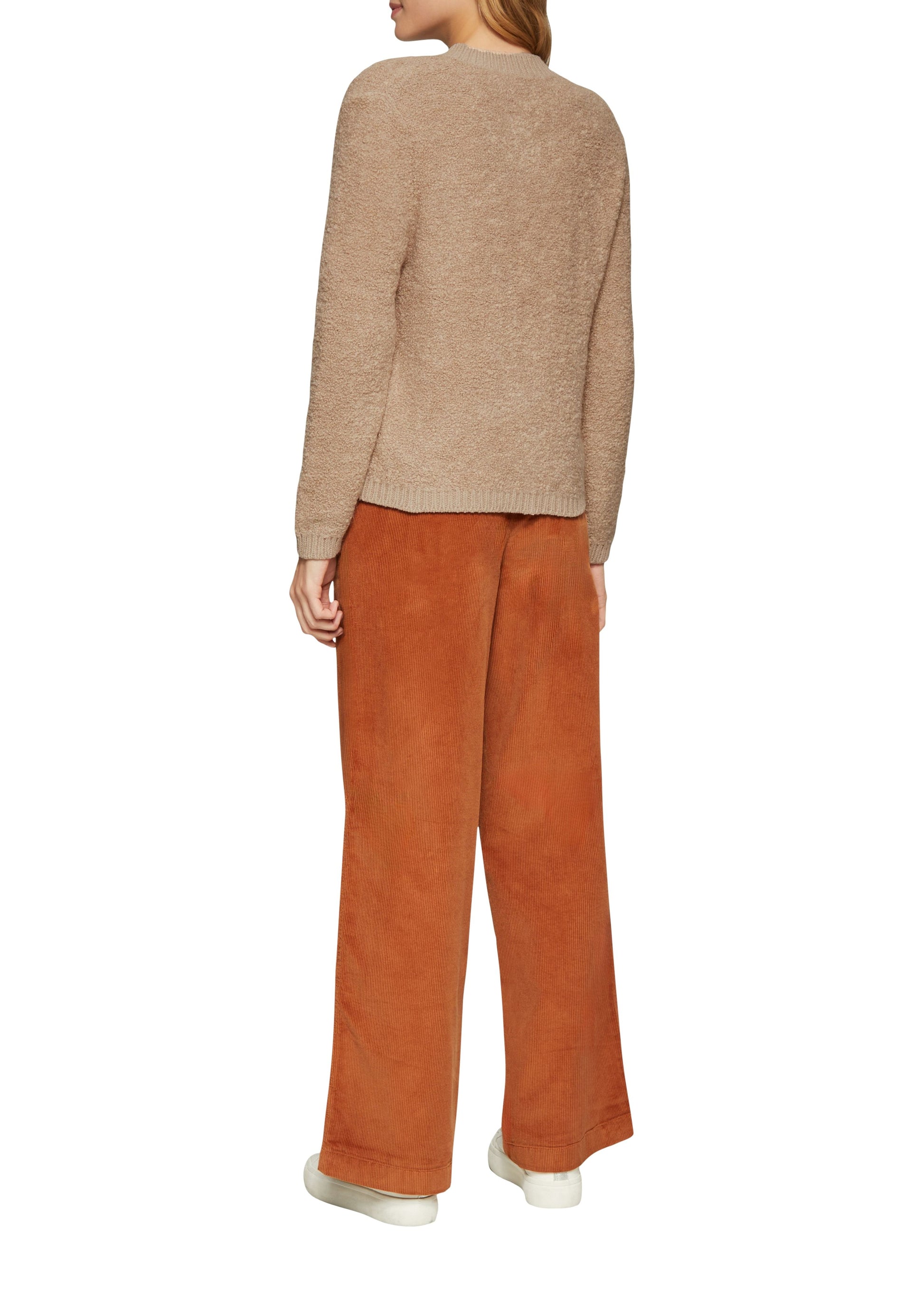 s. Oliver Damen Strickjacke braun
