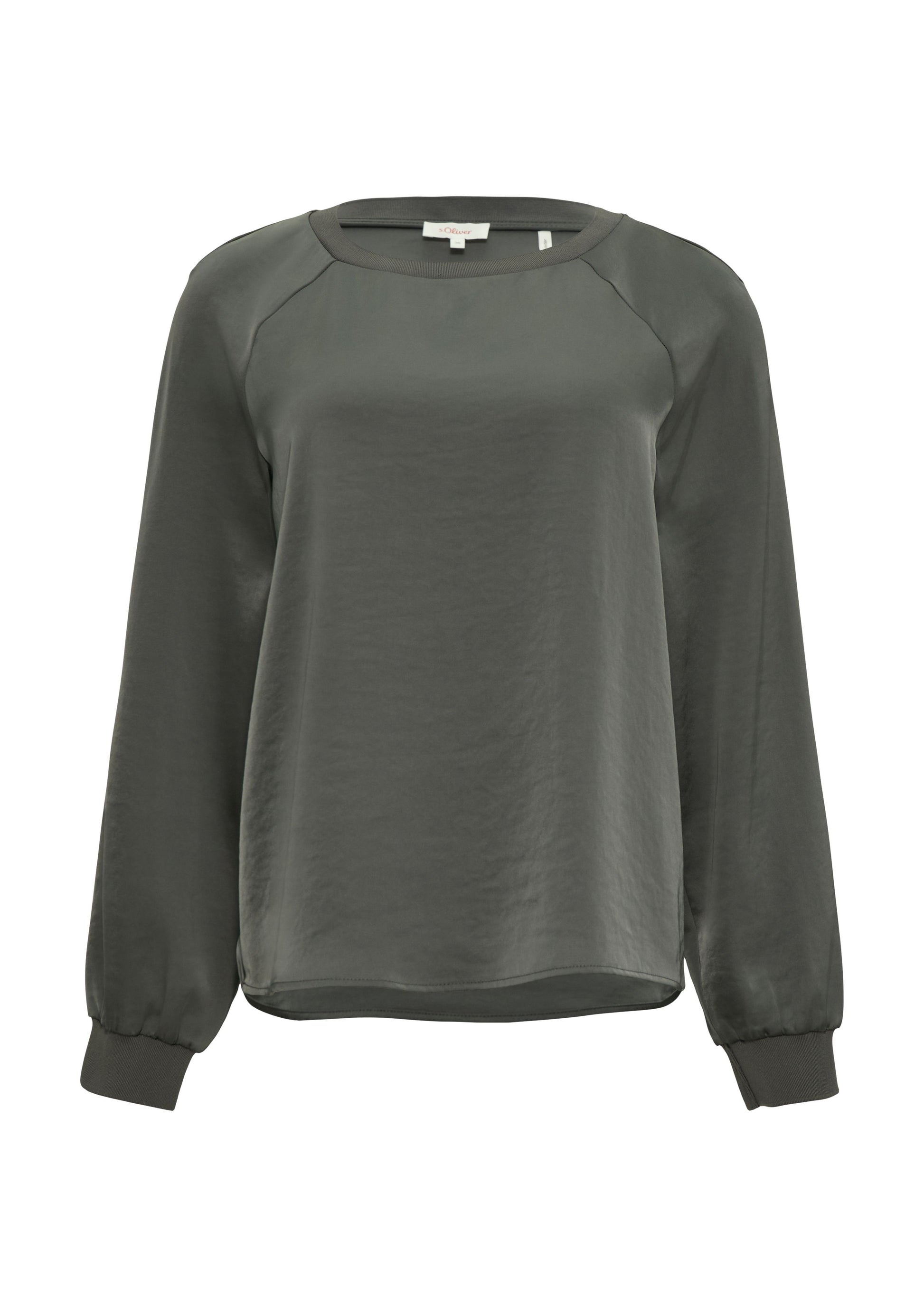 s. Oliver Damen Bluse grau
