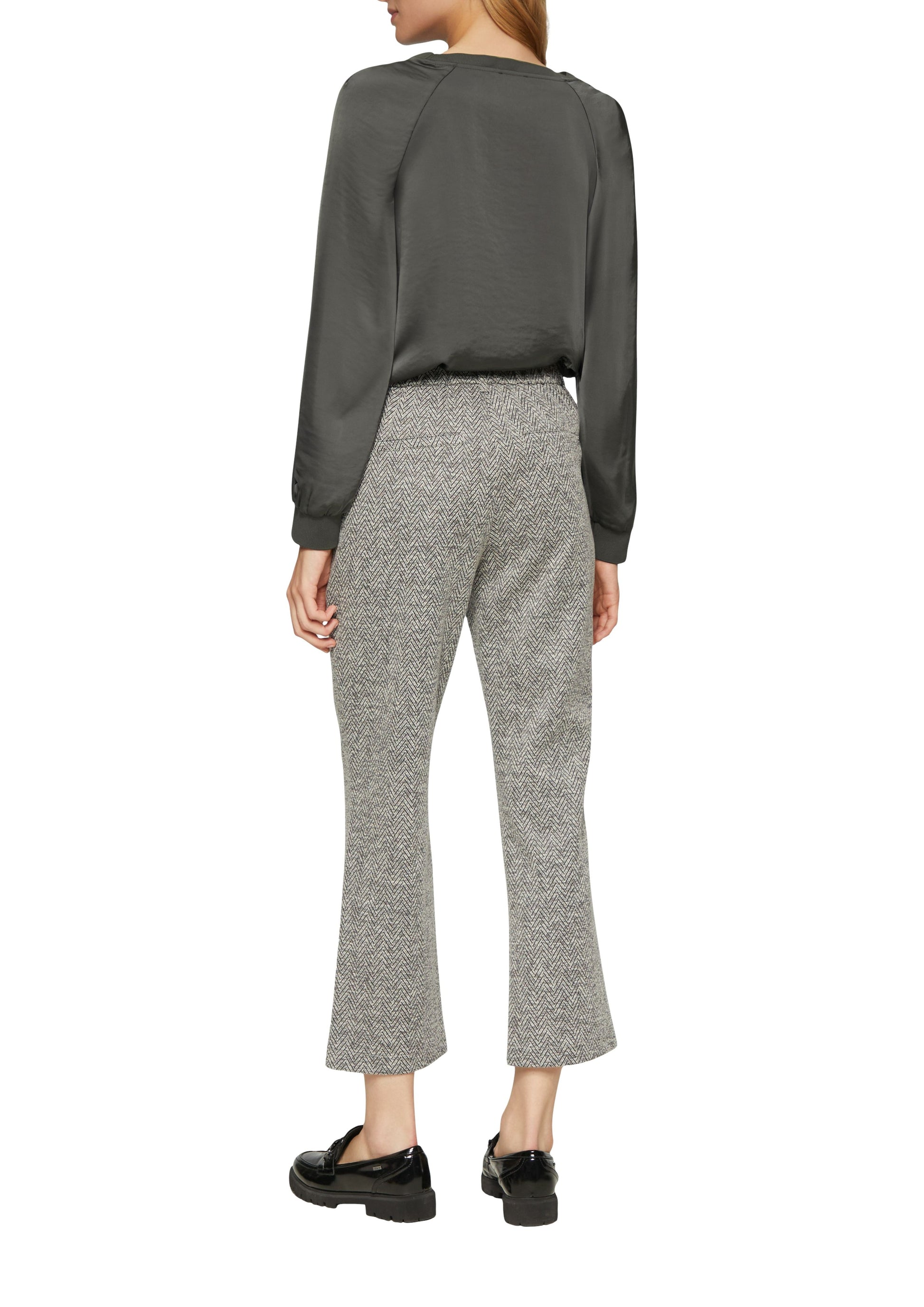 s. Oliver Damen Bluse grau