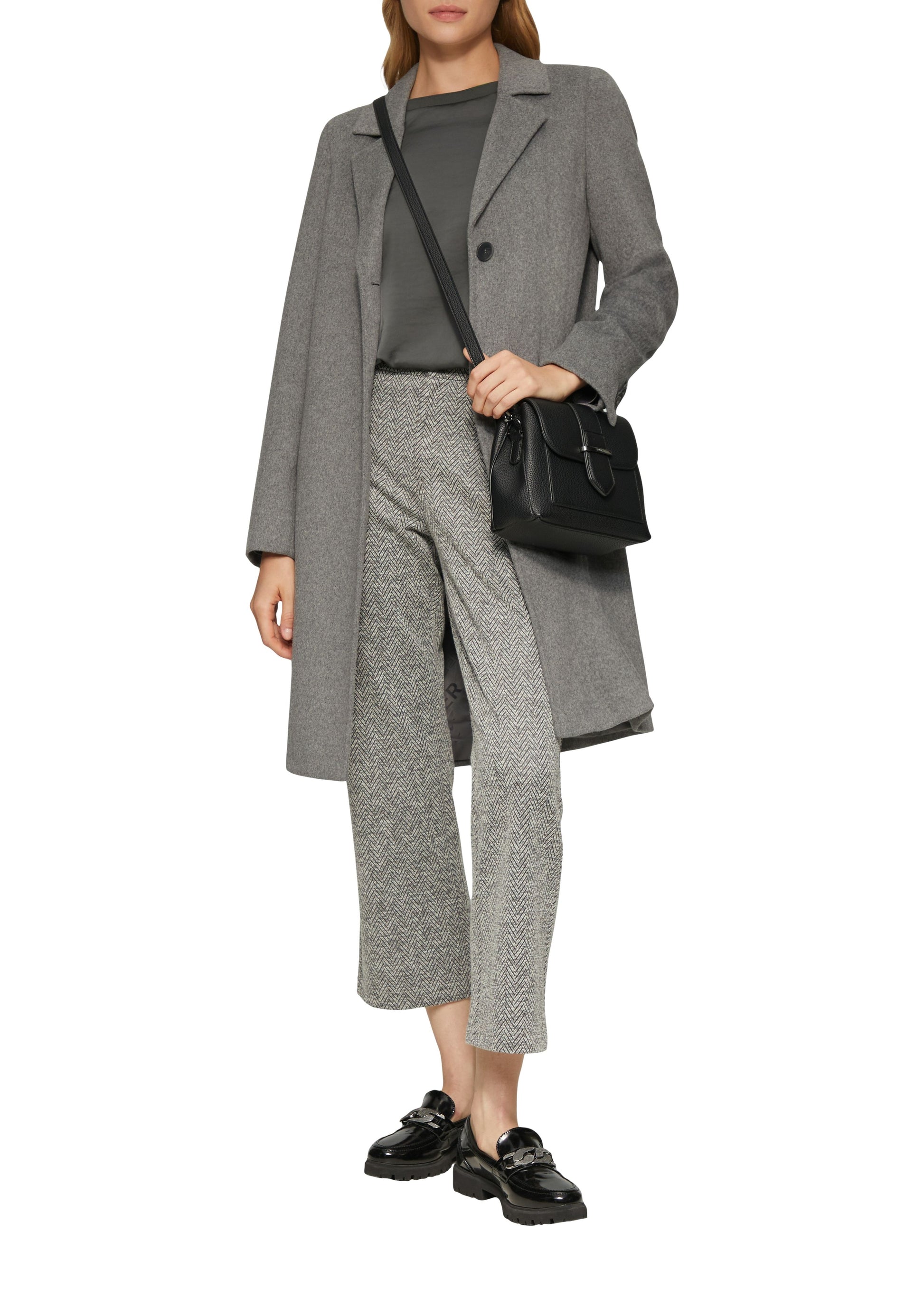 s. Oliver Damen Bluse grau