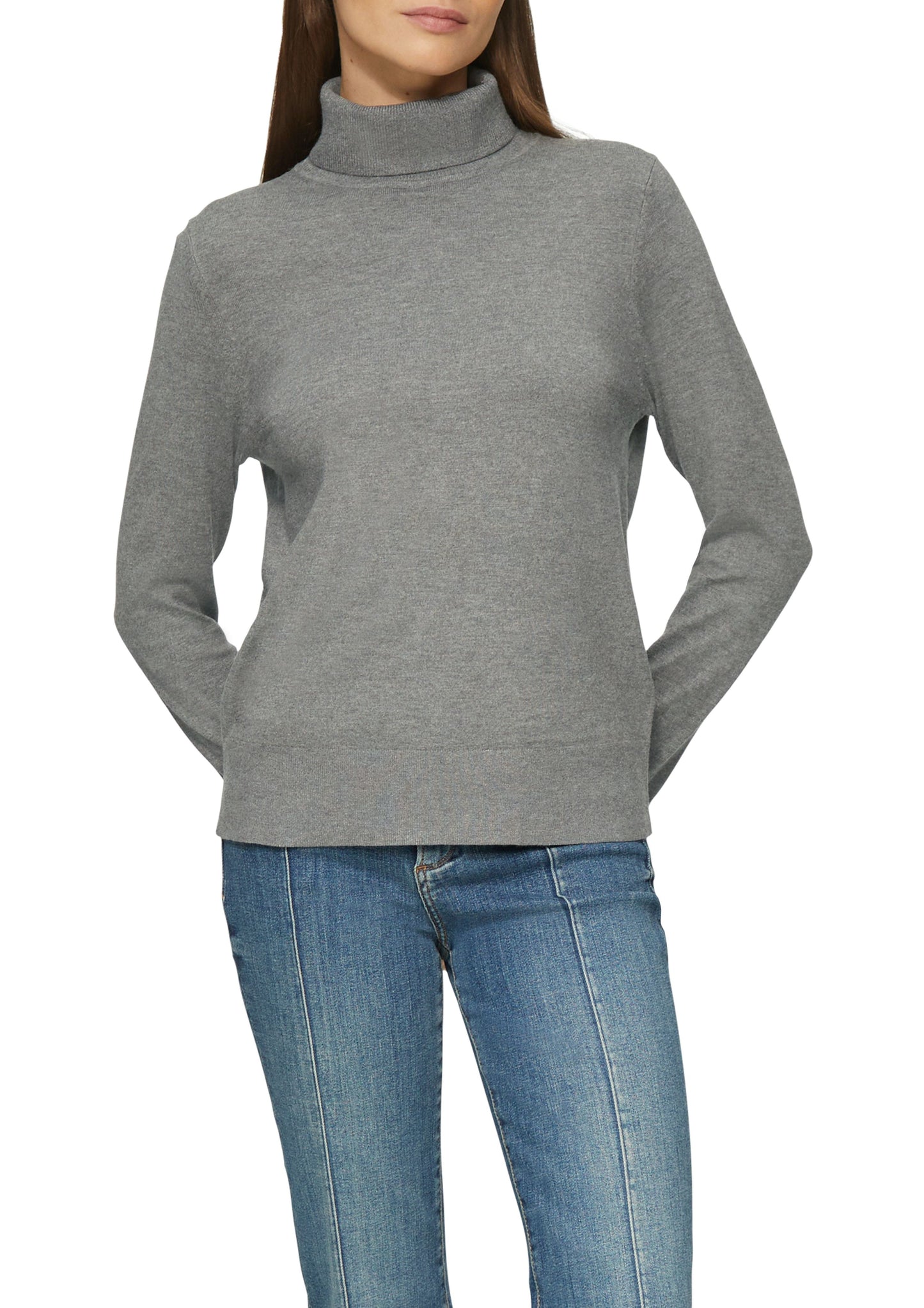 s. Oliver Damen Rollkragenpullover