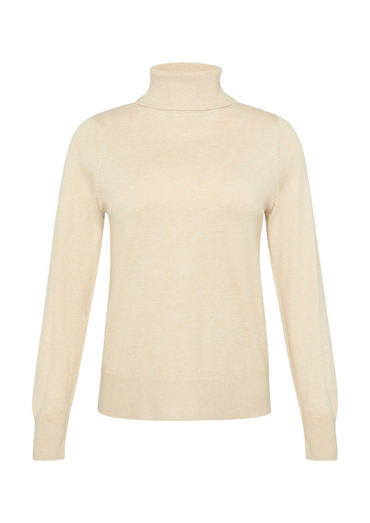 s. Oliver Damen Rollkragenpullover