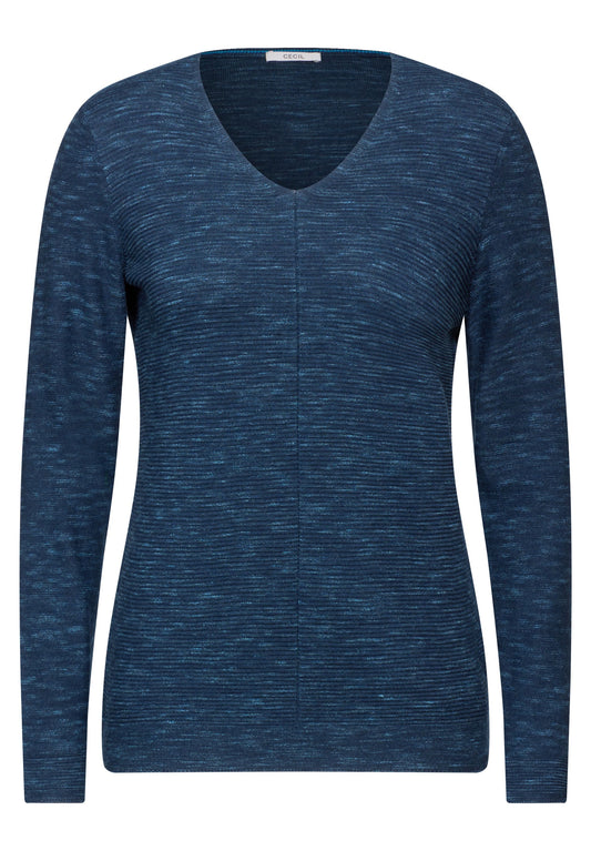 Cecil Damen Strukturmix-Pullover