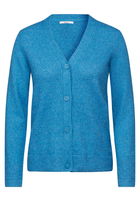 Damen Strickjacke mit Knopfleiste