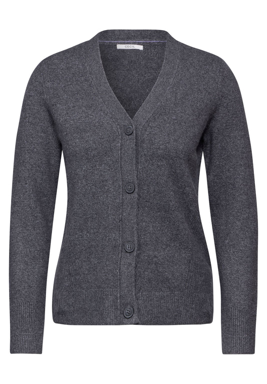 Damen Strickjacke mit Knopfleiste