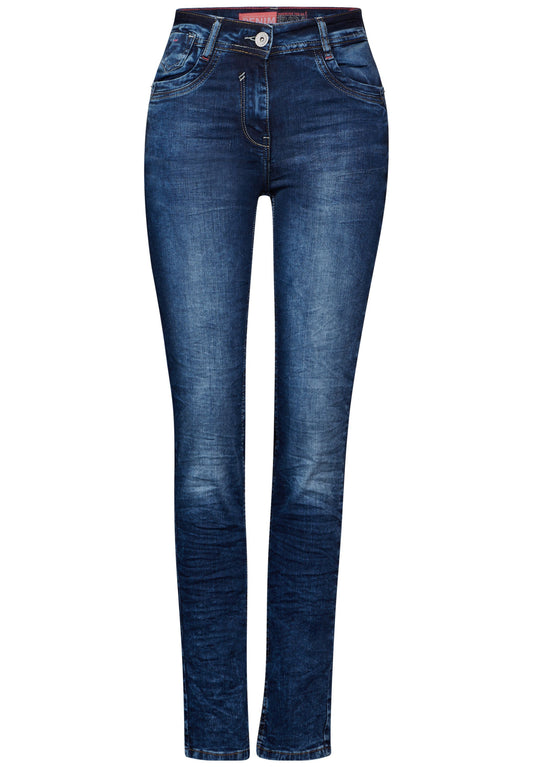 Cecil Damen Jeans 28 blau