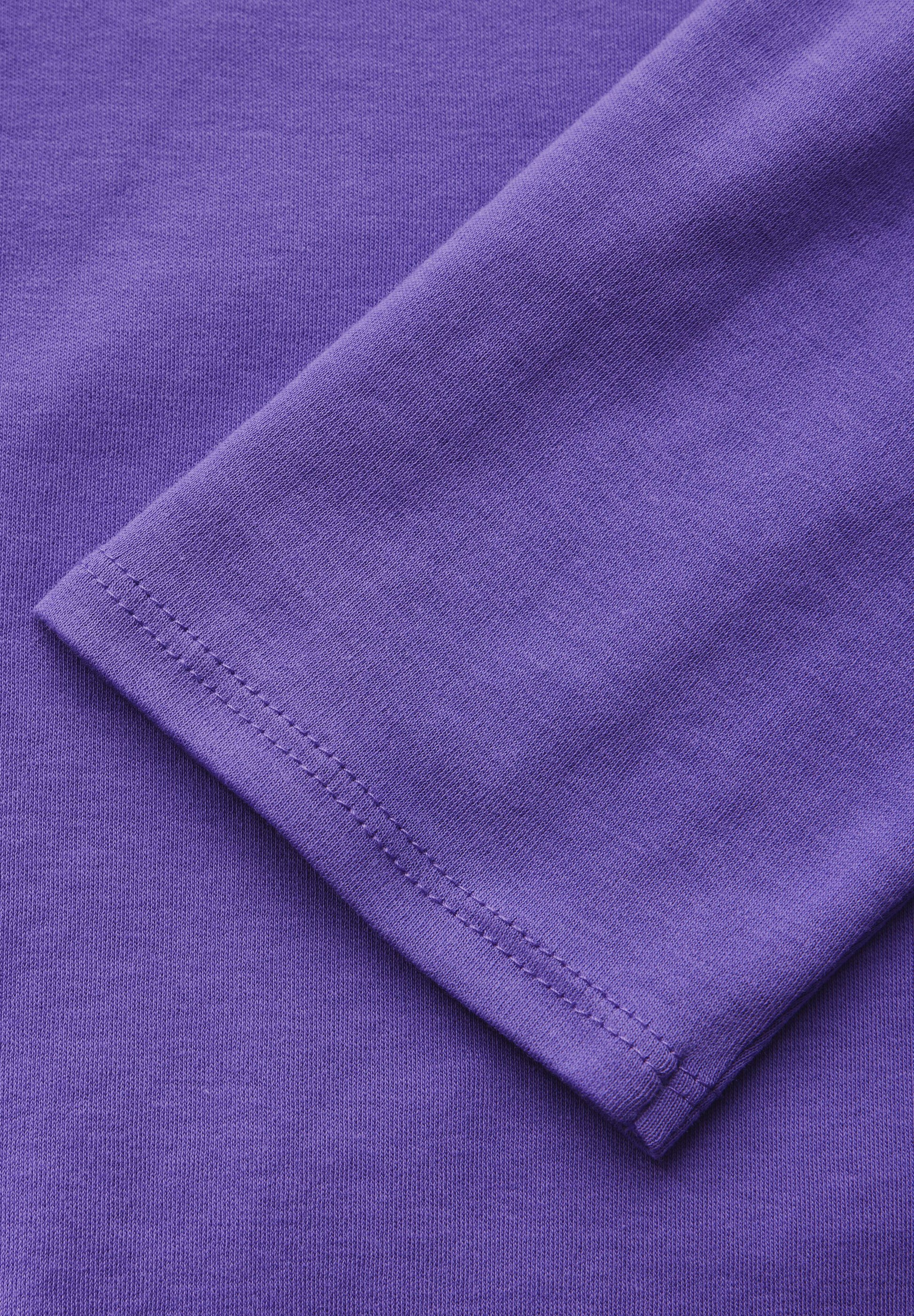 CECIL Basic Shirt in Unifarbe violett