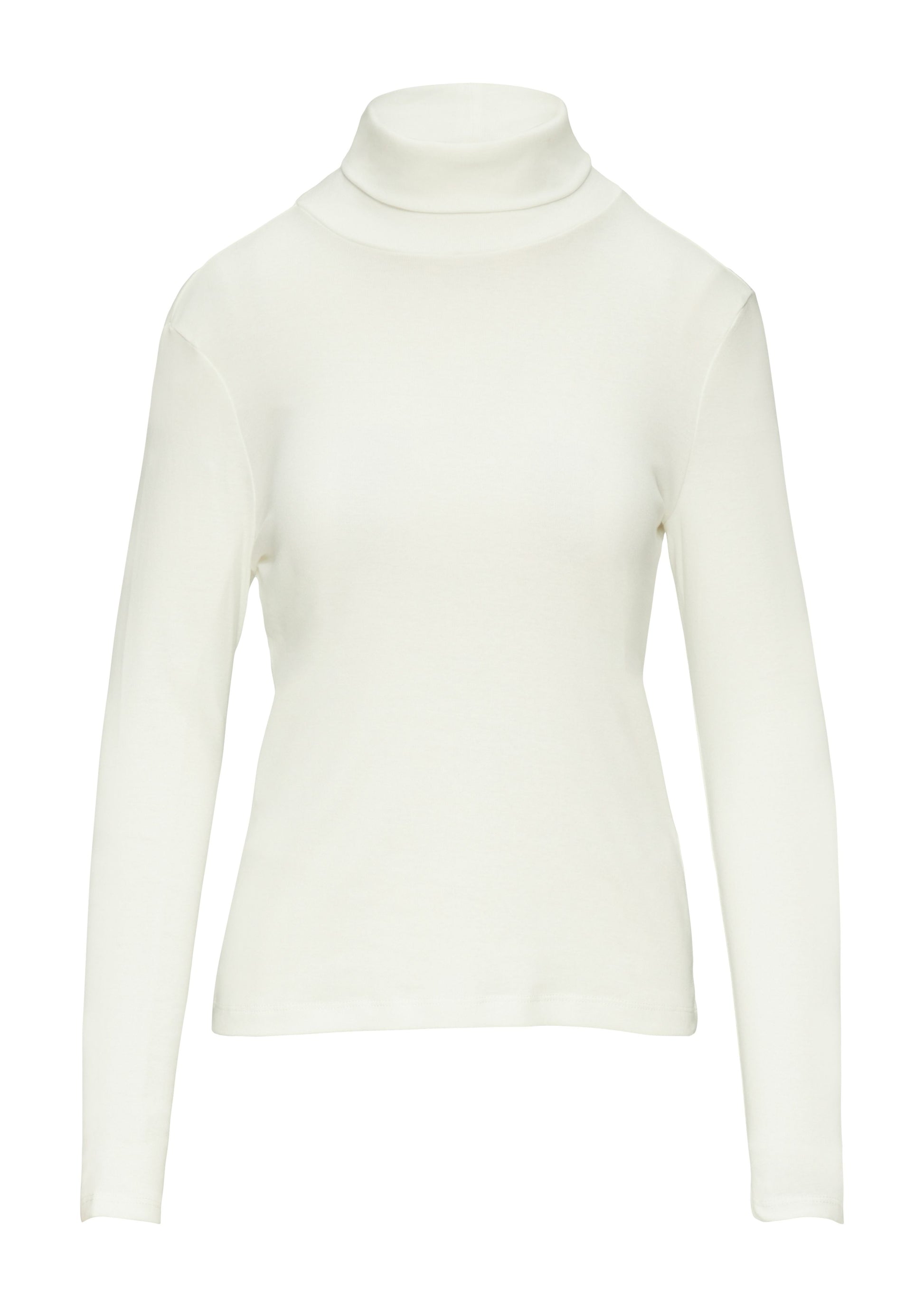 s. Oliver Damen Longsleeve weiß