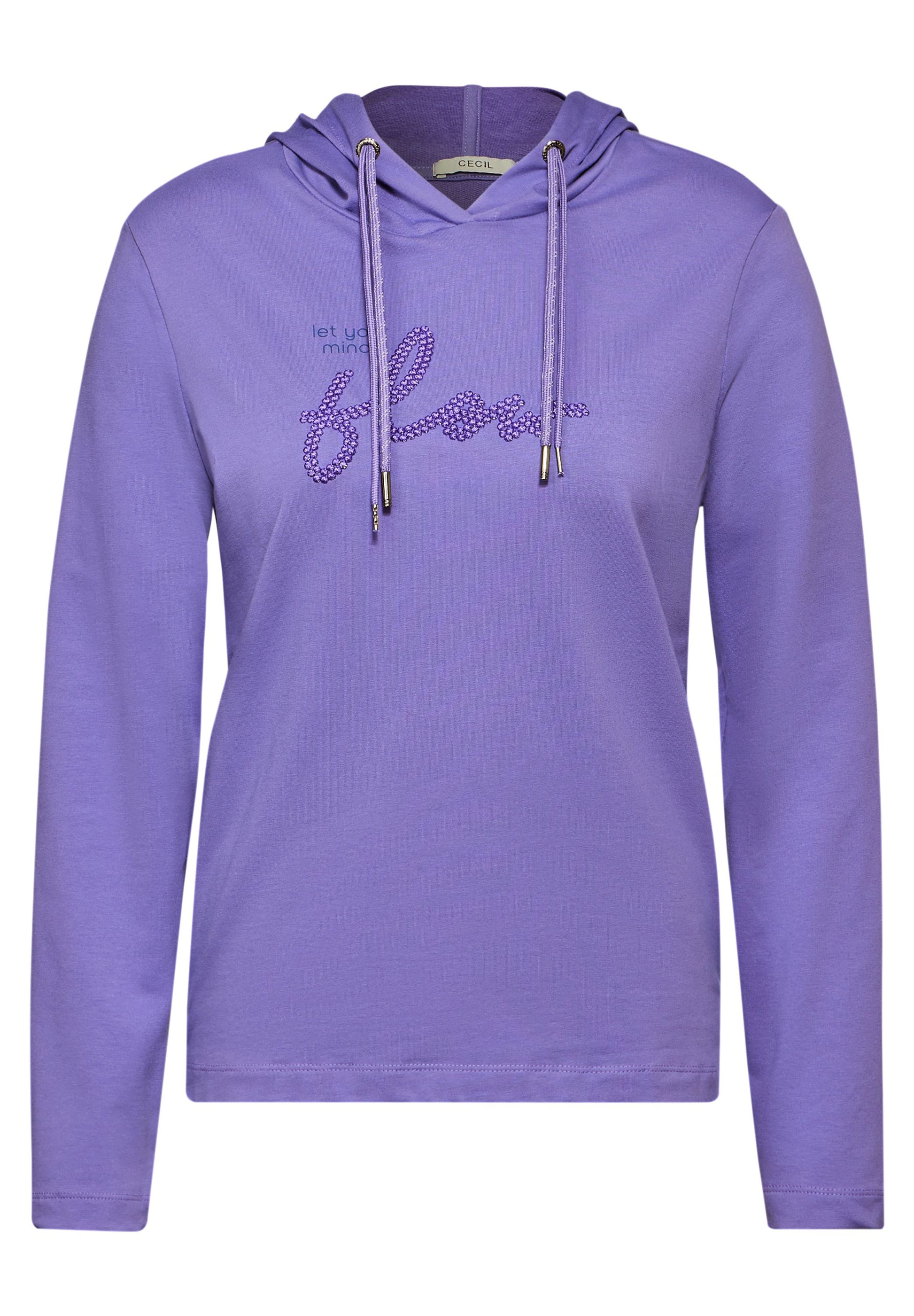 Cecil Damen Hoodie-Shirt XXL violett