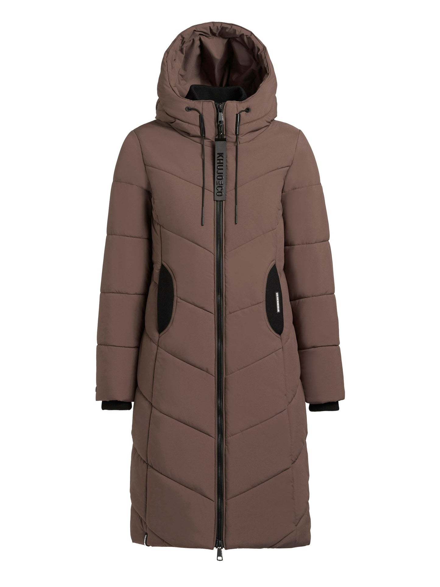 khujo Damen Jacke Aribay5 braun