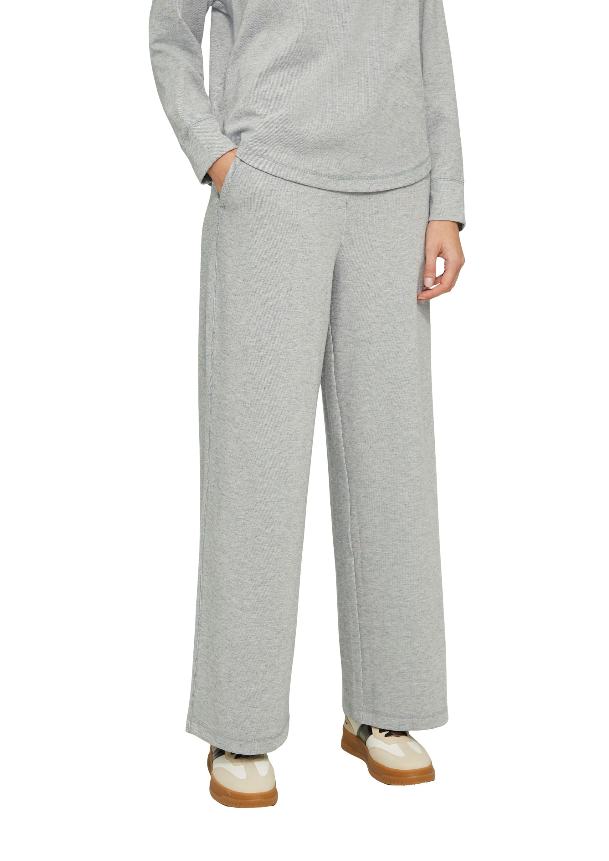 s. Oliver Damen Hose grau