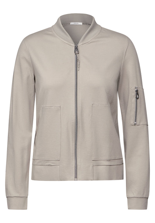 Cecil Damen Blouson-Jacke XXL grau