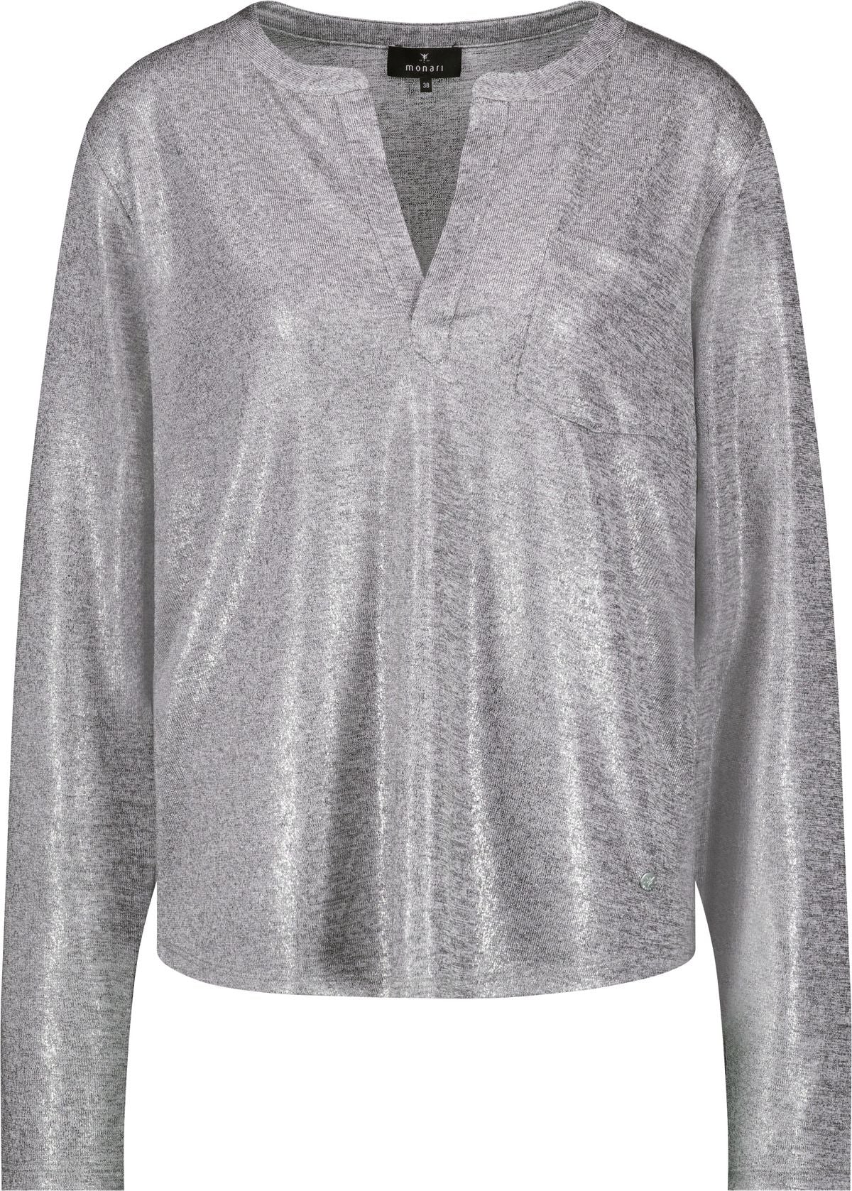 Monari Damen Shirt grau