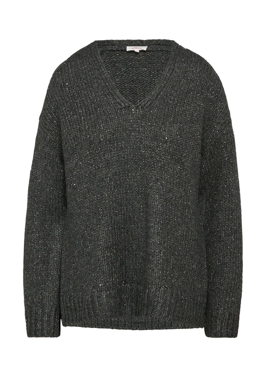 s. Oliver Damen Strickpullover 44 grau