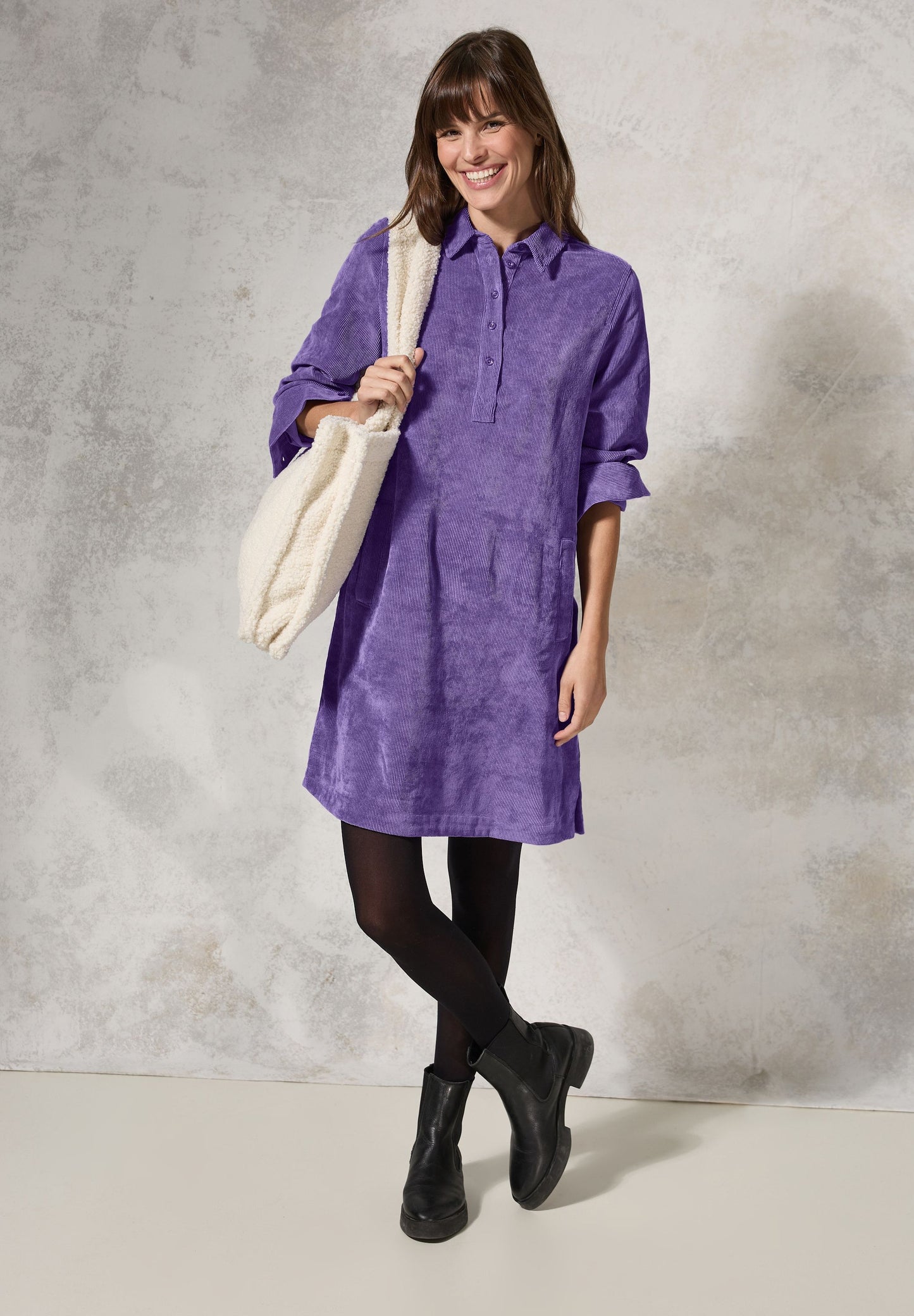 Cecil – Cecil Damen Cordkleid