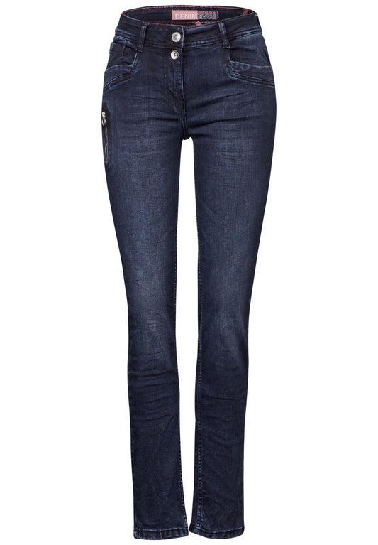 Cecil Damen Jeans 30 blau