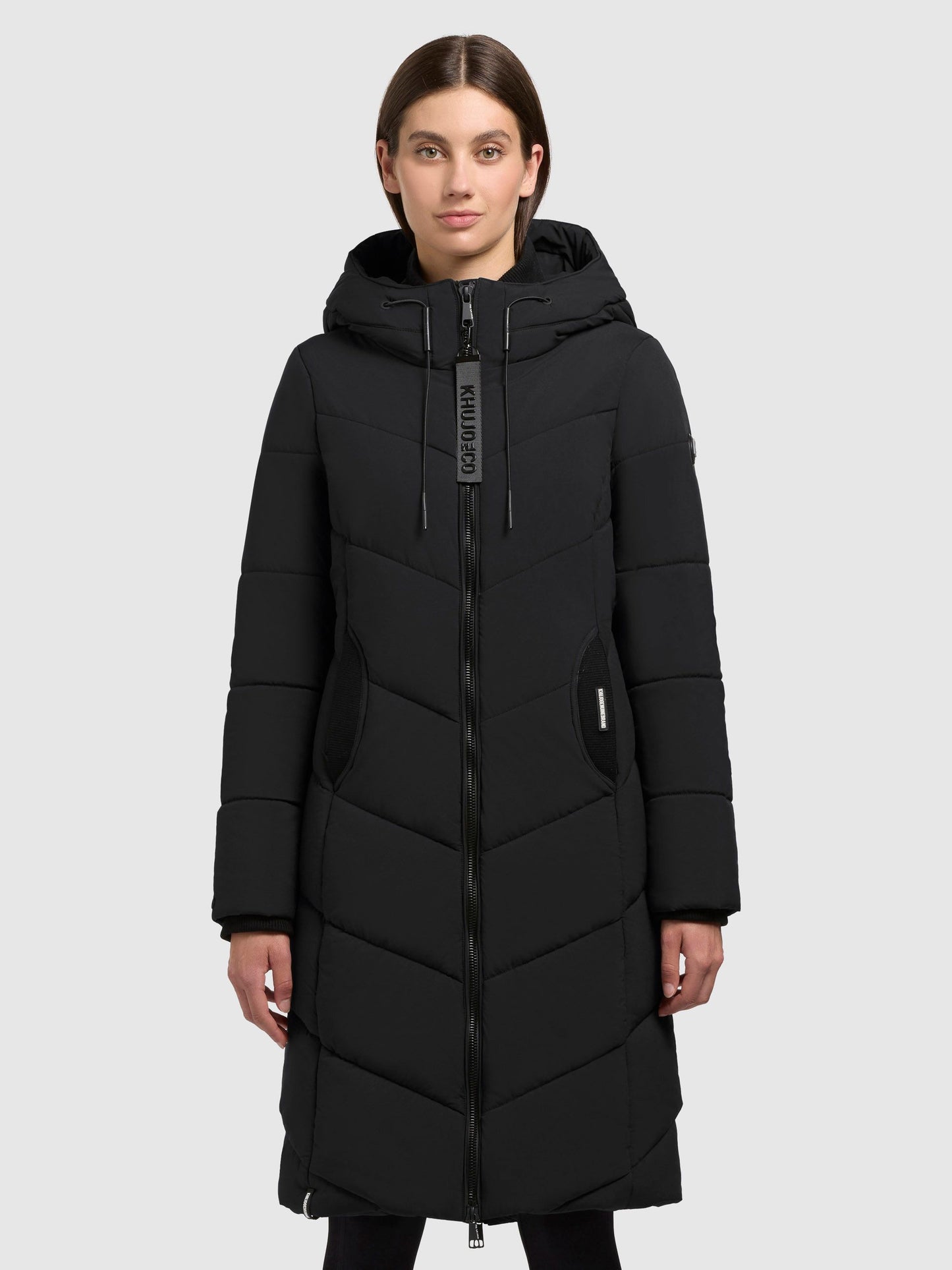 khujo Damen Jacke Aribay5 schwarz