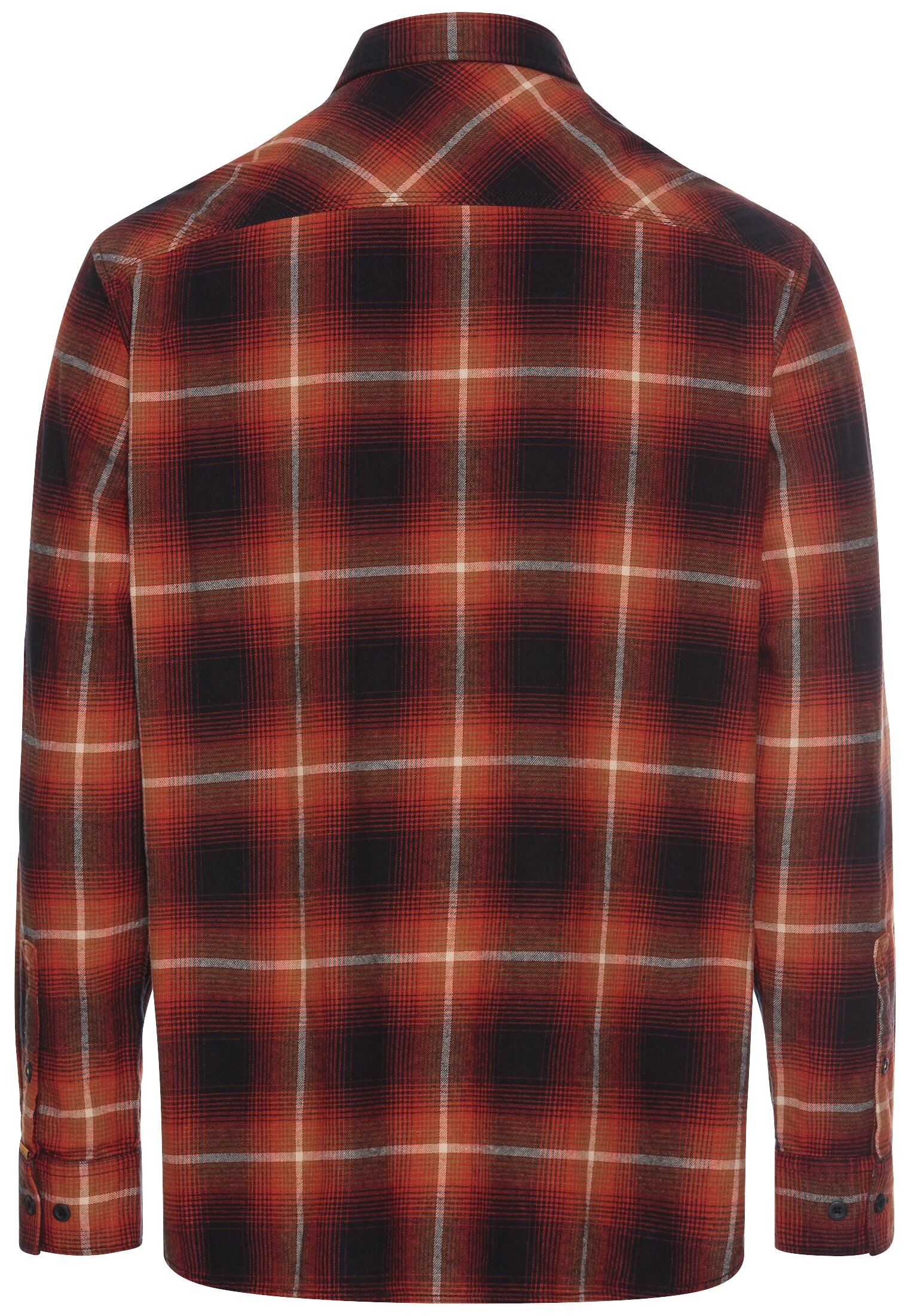 Camel Active Herren Langarmhemd rot