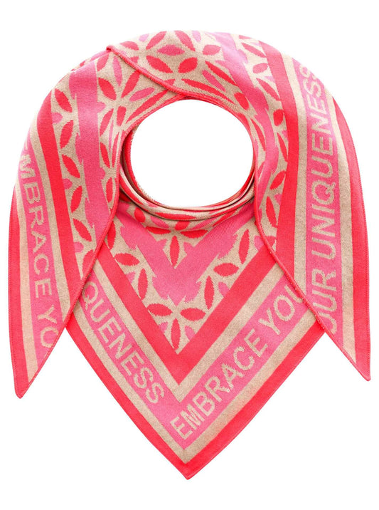 Zwillingsherz Damen Schal Embrace unique pink