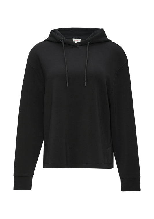 s. Oliver Damen Sweatshirt schwarz