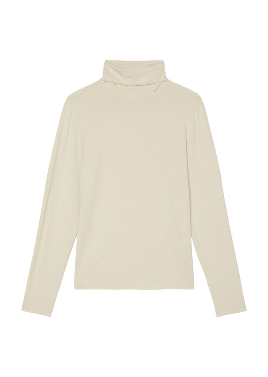Marc O'Polo Damen Longsleeve weiß